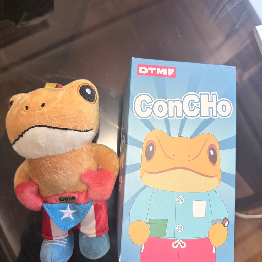 DTMF ConCHo Stuffed Animal - Orange and Red